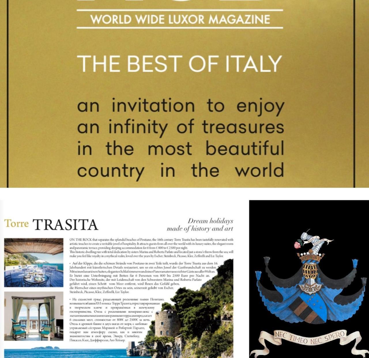 Villa Torre Trasita Luxury Suites Positano Dış mekan fotoğraf